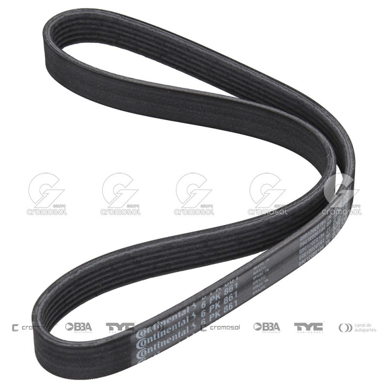 CORREA POLIV DE ACCESORIOS CONTINENTAL 65131/20