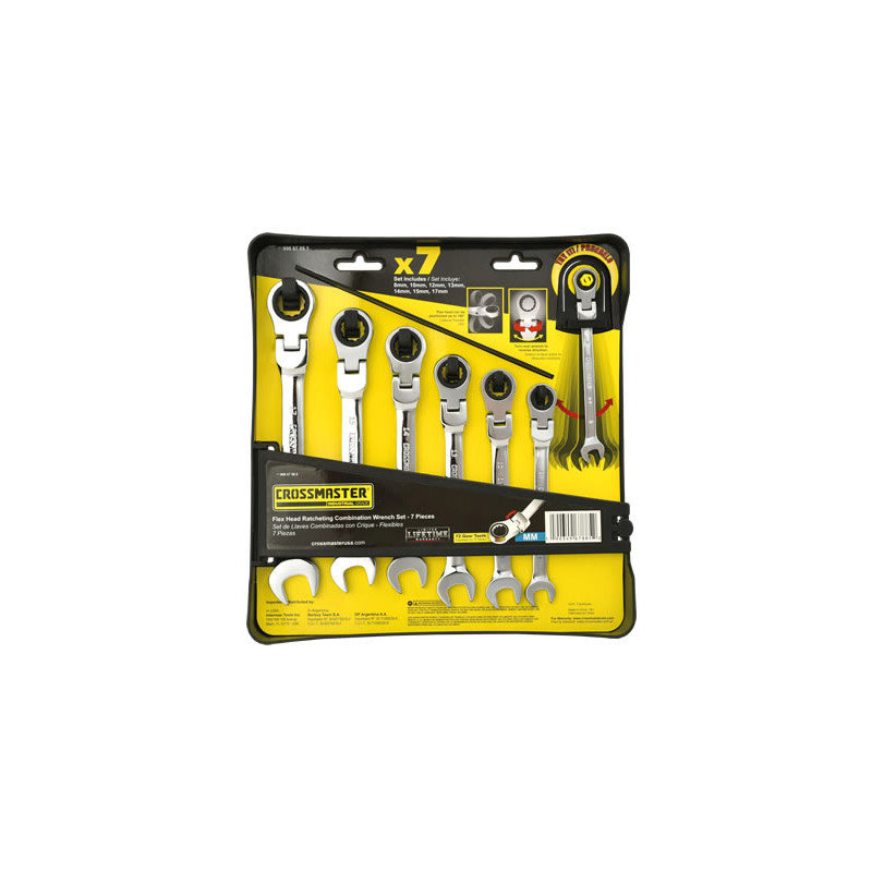 JUEGO DE LLAVES COMBINADAS CROSSMASTER 9966788.5