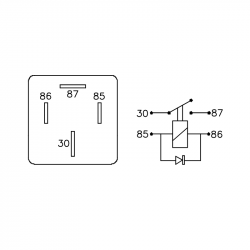 MINI RELAY DZE 9217