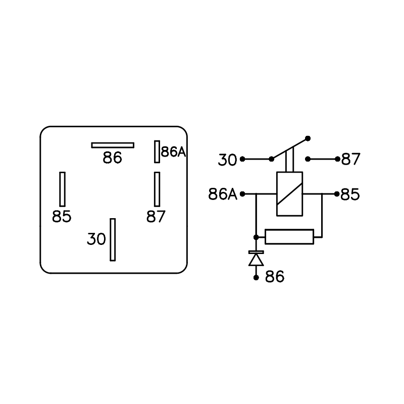 MINI RELAY DZE 9227