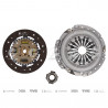 PIEZAS VARIAS DE EMBRAGUE PHC VALEO 65460