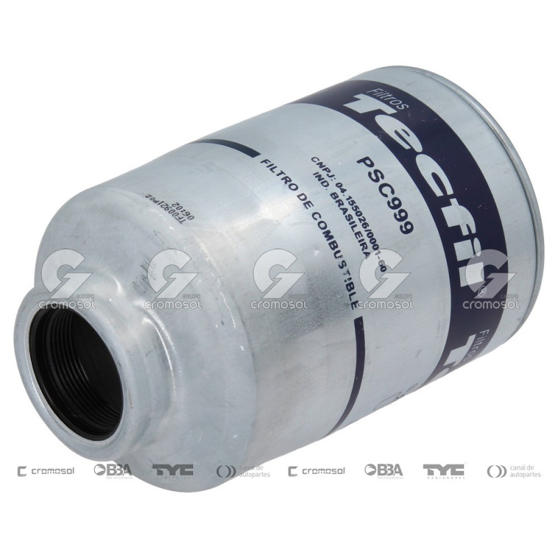 FILTRO DE COMBUSTIBLE (DIESEL) TECFIL 65580