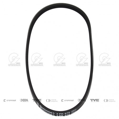 CORREA POLIV DE ACCESORIOS CONTINENTAL 65604/20