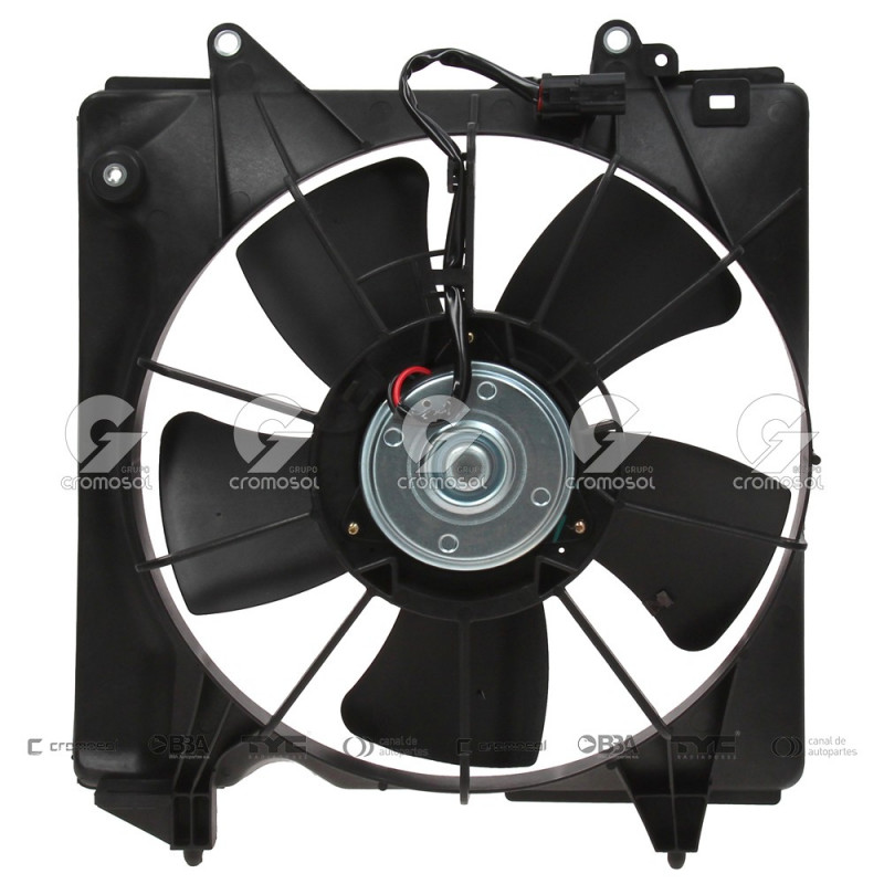 ELECTROVENTILADOR DE RADIADOR DE AGUA TYC 68116