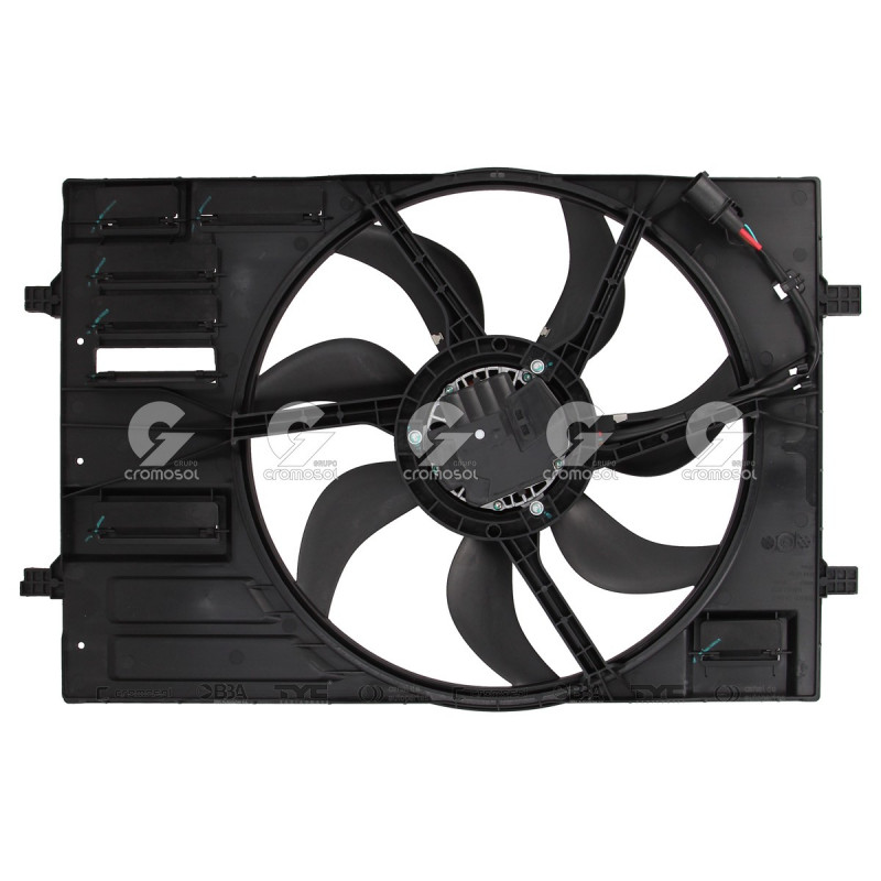 ELECTROVENTILADOR DE RADIADOR DE AGUA TYC 68118