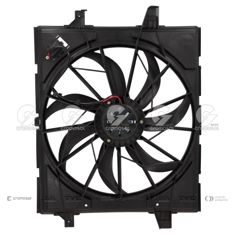 ELECTROVENTILADOR DE RADIADOR DE AGUA TYC 68384