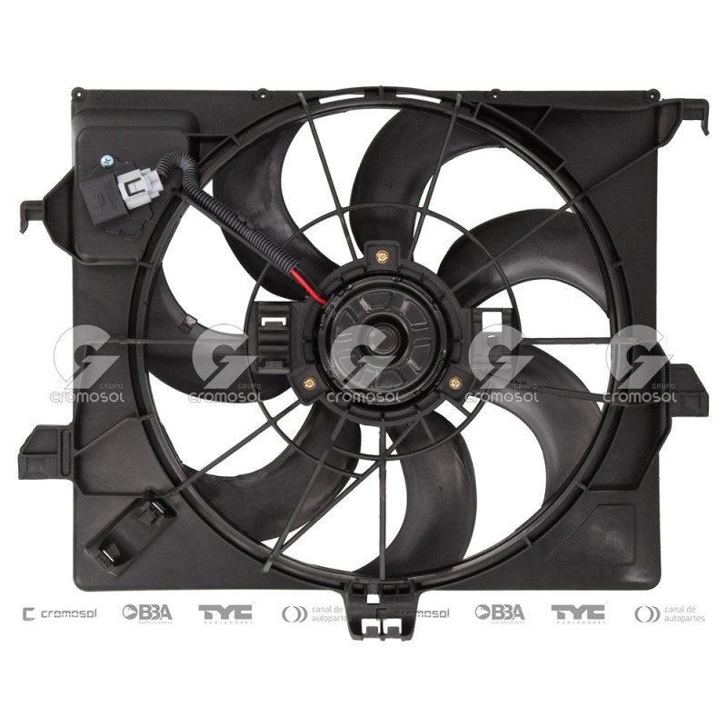 ELECTROVENTILADOR DE RADIADOR DE AGUA TYC 68430