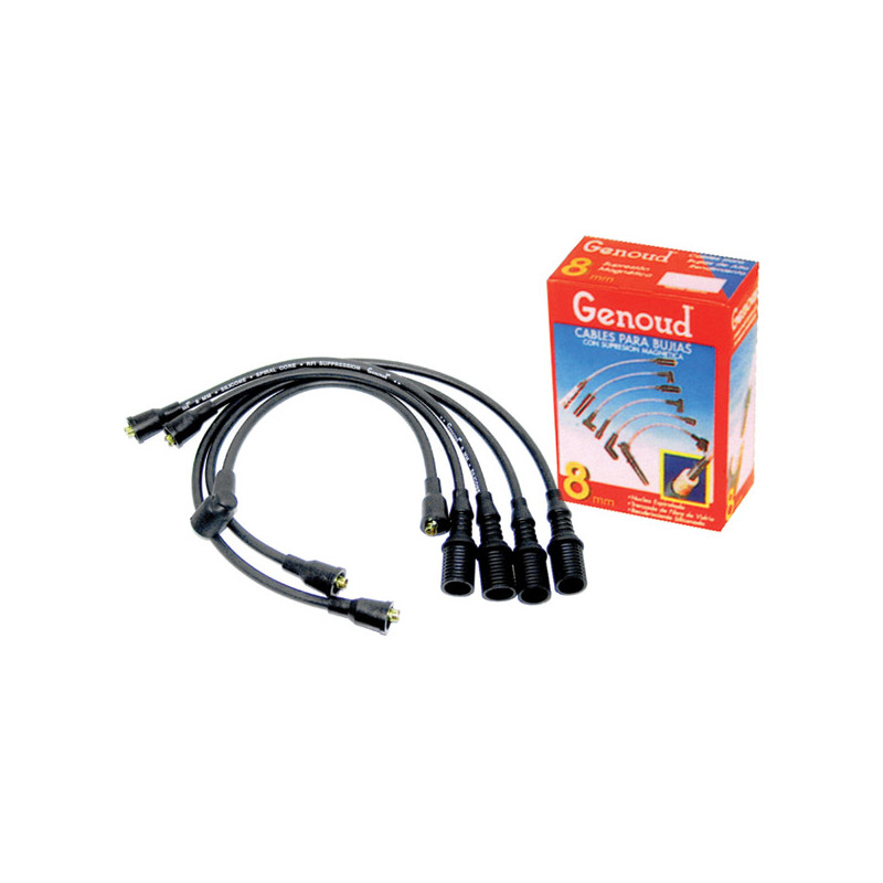 JUEGO DE CABLES DE BUJIAS GENOUD 10035