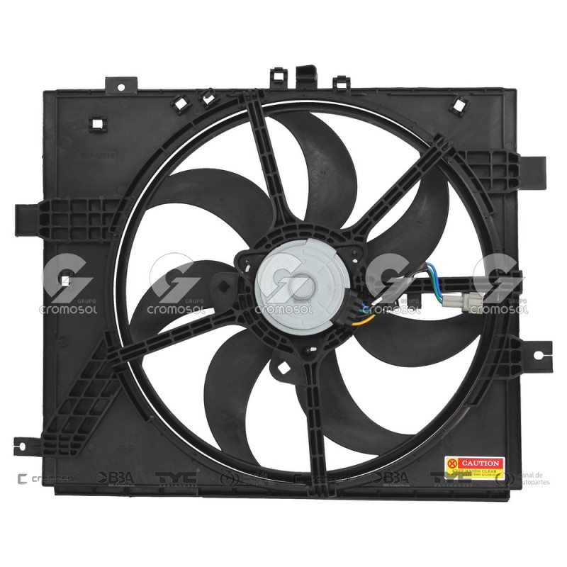 ELECTROVENTILADOR DE RADIADOR DE AGUA TYC 68440