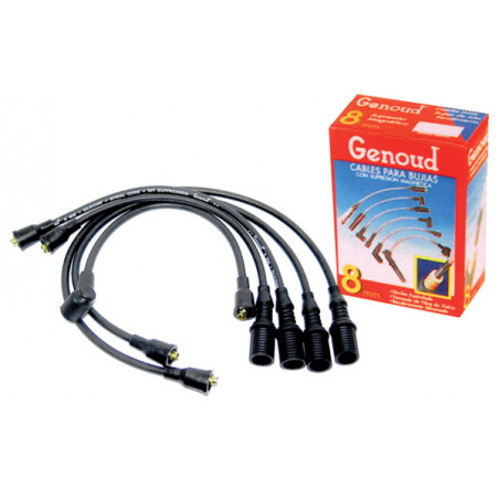 JUEGO DE CABLES DE BUJIAS GENOUD 18020