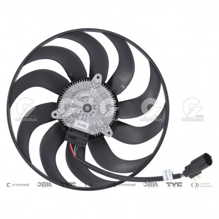 ELECTROVENTILADOR DE RADIADOR DE AGUA MARCAS VARIAS 68522