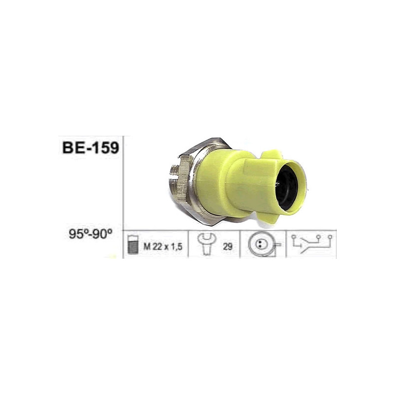 BULBO DE ELECTROVENTILADOR SCHINCA BE-159