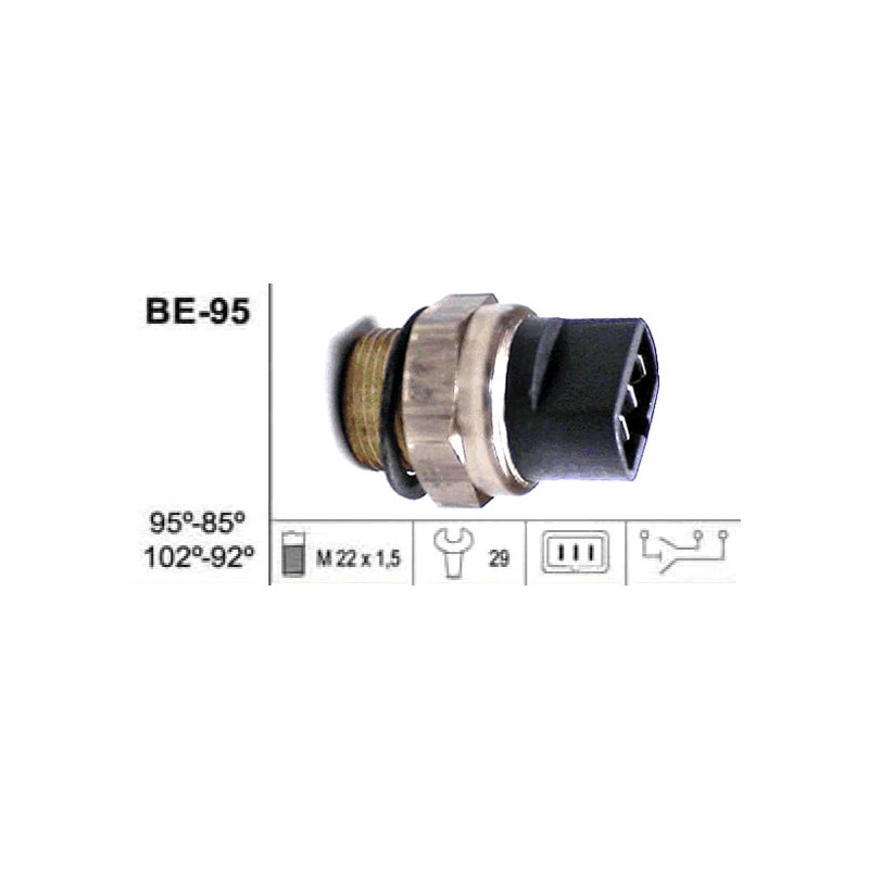 BULBO DE ELECTROVENTILADOR SCHINCA BE-95