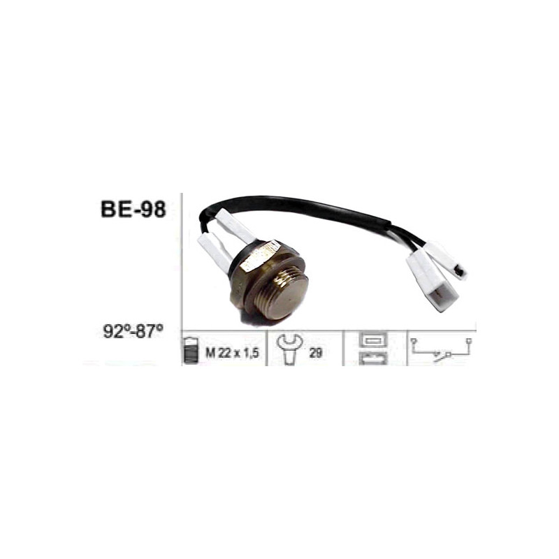 BULBO DE ELECTROVENTILADOR SCHINCA BE-98