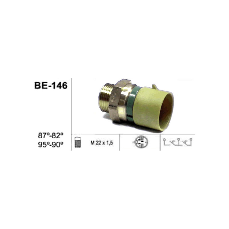 BULBO DE ELECTROVENTILADOR SCHINCA BE-146