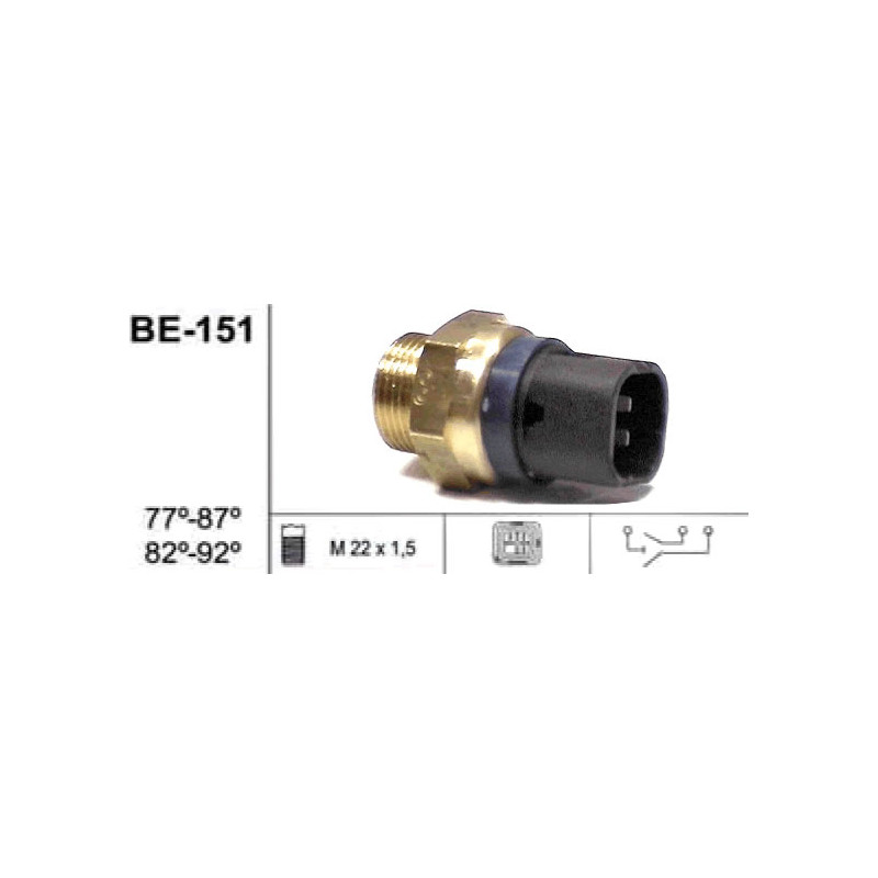 BULBO DE ELECTROVENTILADOR SCHINCA BE-151