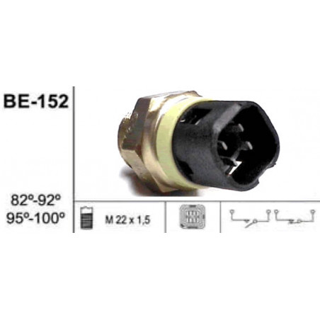 BULBO DE ELECTROVENTILADOR SCHINCA BE-152
