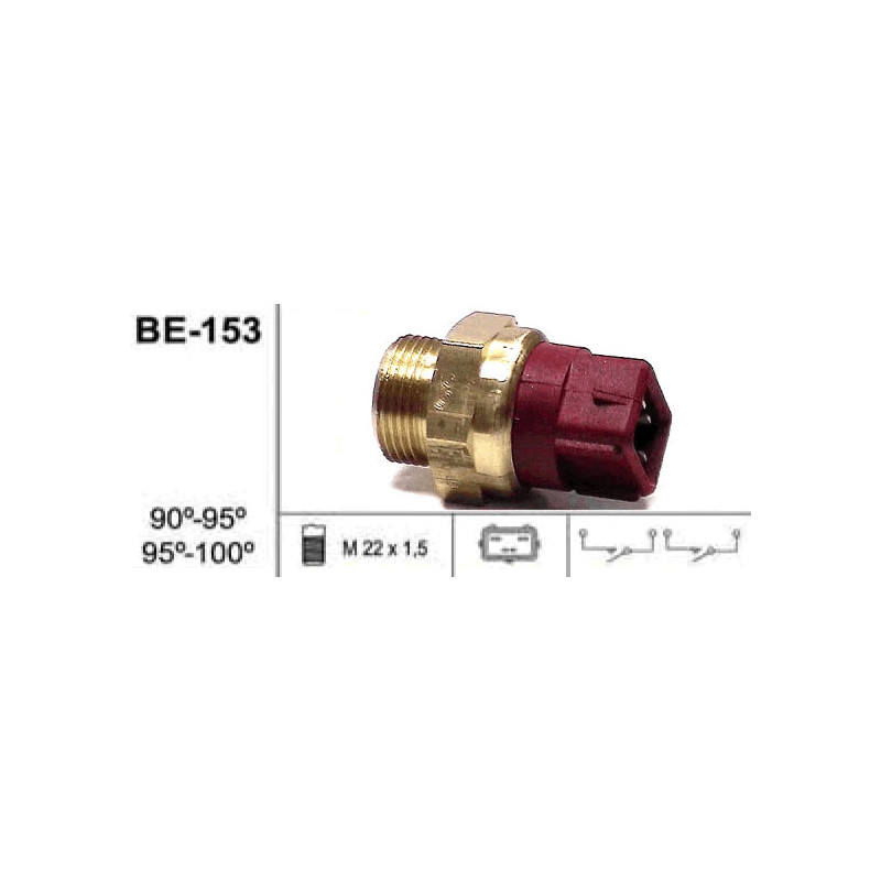 BULBO DE ELECTROVENTILADOR SCHINCA BE-153