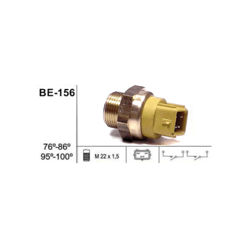 BULBO DE ELECTROVENTILADOR SCHINCA BE-156
