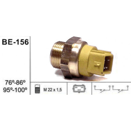 BULBO DE ELECTROVENTILADOR SCHINCA BE-156