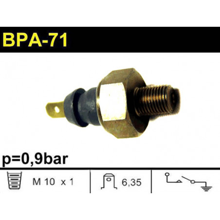 BULBO DE PRESION DE ACEITE DE MOTOR SCHINCA BPA-71