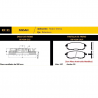 KIT DE DISCOS Y PASTILLAS DE FRENO FREMAX KIT 31