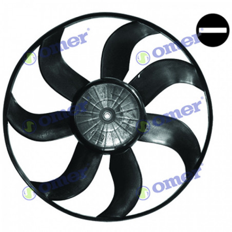 HELICE DE ELECTROVENTILADOR OMER 3179