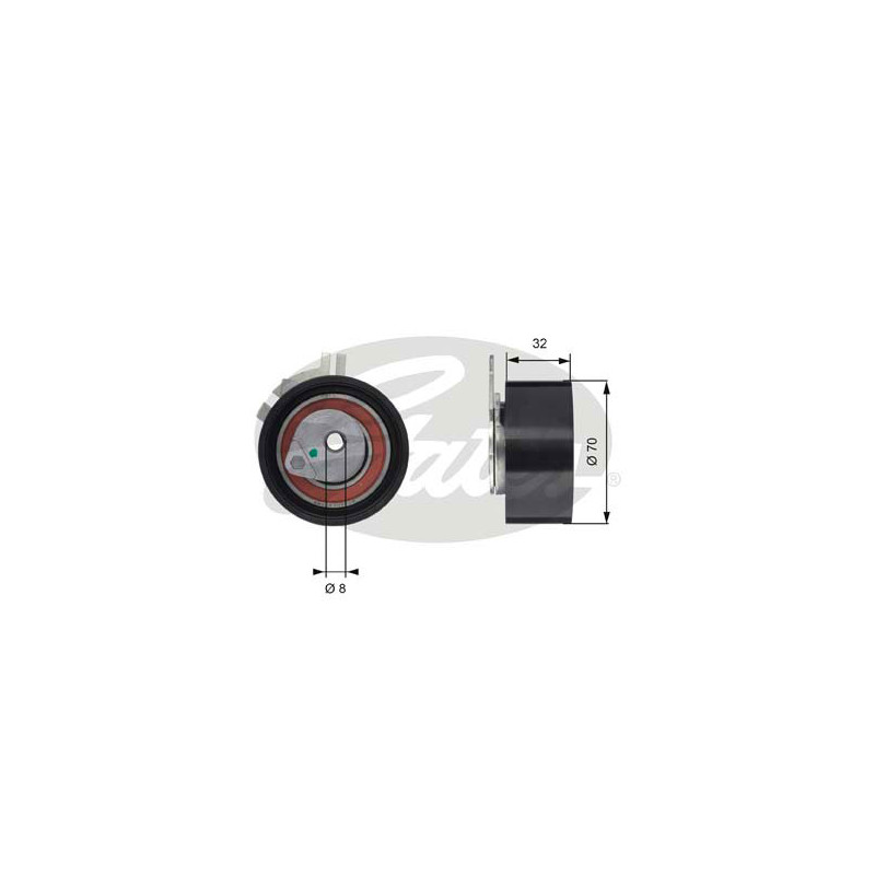 TENSOR DE CORREA DE DISTRIBUCION GATES T43117
