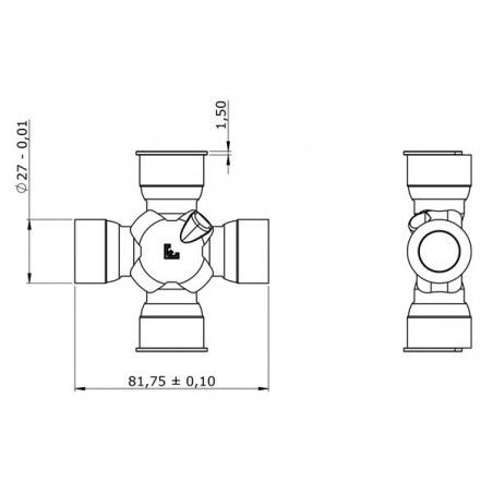 CRUCETA ETMA CR1001 LXV