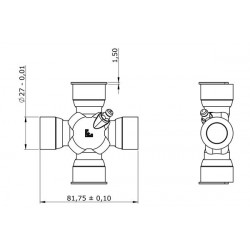 CRUCETA ETMA CR1001XL