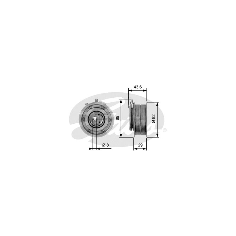 TENSOR DE CORREA DE DISTRIBUCION GATES T43010