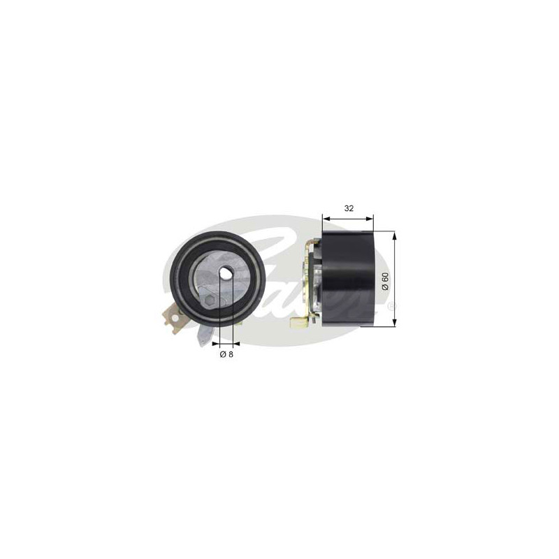 TENSOR DE CORREA DE DISTRIBUCION GATES T43014