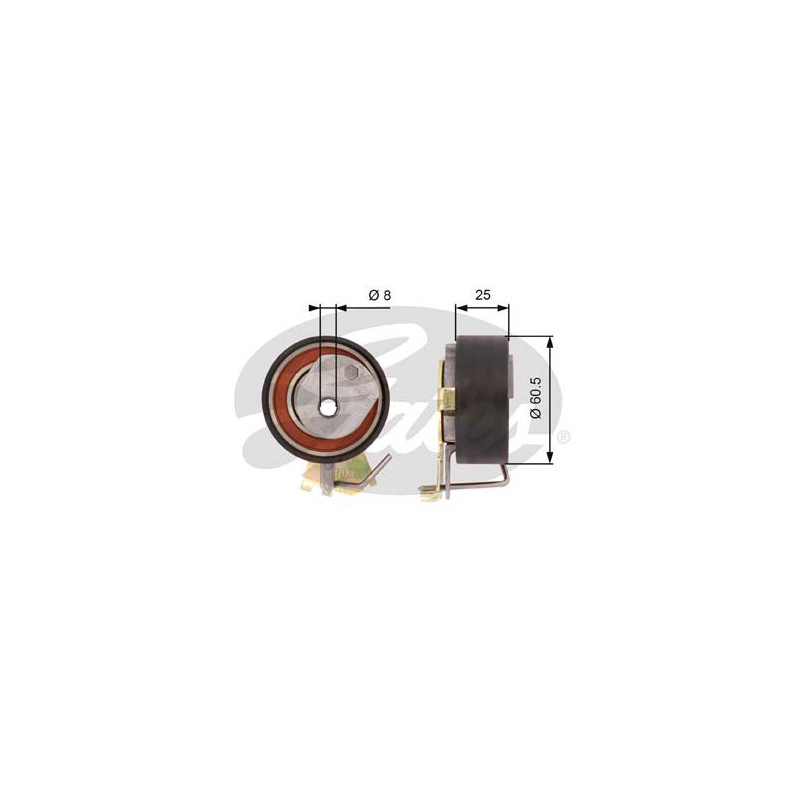 TENSOR DE CORREA DE DISTRIBUCION GATES T43023
