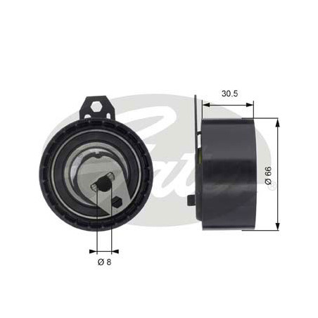 TENSOR DE CORREA DE DISTRIBUCION GATES T43034