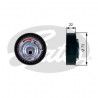 TENSOR DE CORREA DE DISTRIBUCION GATES T43225
