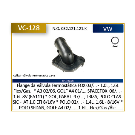 CONECTOR DE AGUA (VARIOS) CTC VC128
