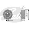 TENSOR DE CORREA DE DISTRIBUCION GATES T42123