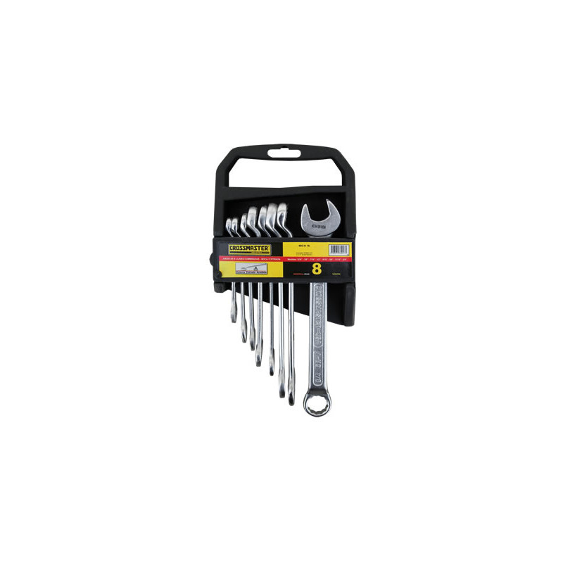 JUEGO DE LLAVES COMBINADAS CROSSMASTER 9953176
