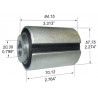 BUJE DE ELASTICO DE SUSPENSION CAPEMI 6178