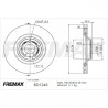 DISCO DE FRENO FREMAX BD1245