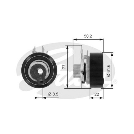 TENSOR DE CORREA DE DISTRIBUCION GATES T43061