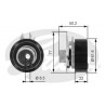 TENSOR DE CORREA DE DISTRIBUCION GATES T43061