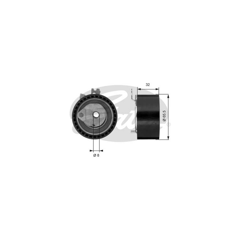 TENSOR DE CORREA DE DISTRIBUCION GATES T43064
