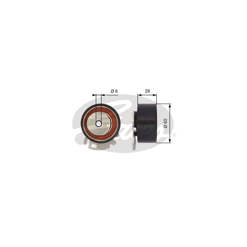 TENSOR DE CORREA DE DISTRIBUCION GATES T43068