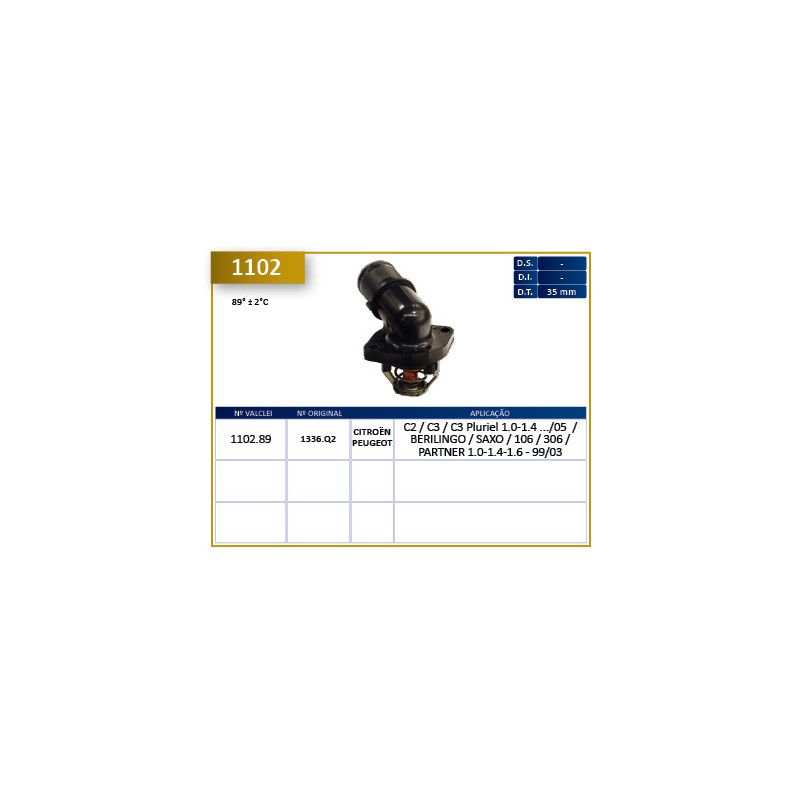 TERMOSTATO (COMPLETO) VALCLEI 1102.89