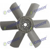 HELICE DE VENTILADOR OMER 2234