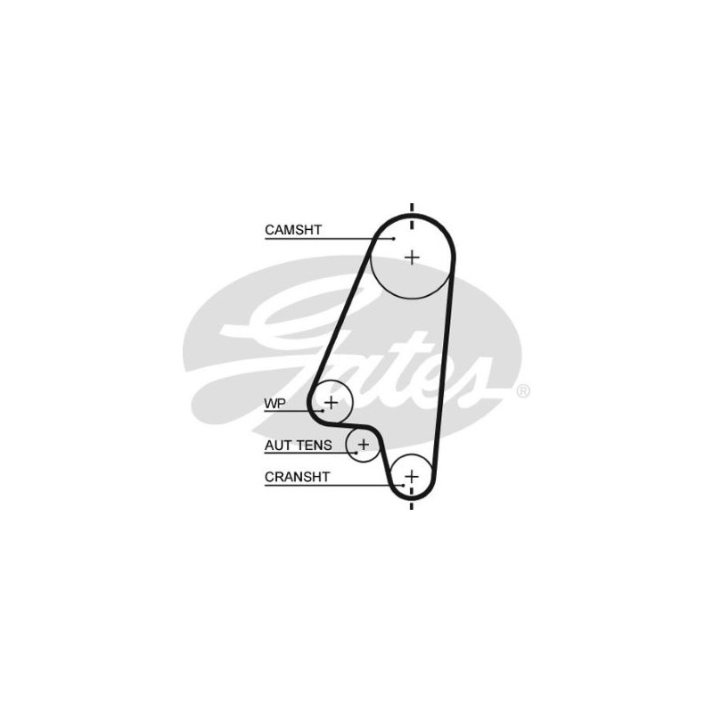 KIT DE CORREA DE DISTRIBUCION GATES K40111X17XS-B