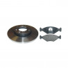 KIT DE DISCOS Y PASTILLAS DE FRENO FREMAX KIT01 FF