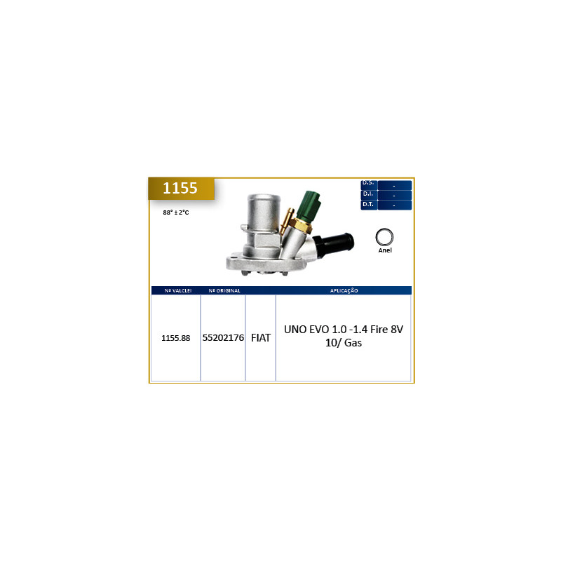 CONECTOR DE AGUA (CODO) VALCLEI 1155.88