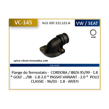 CONECTOR DE AGUA (VARIOS) CTC VC145